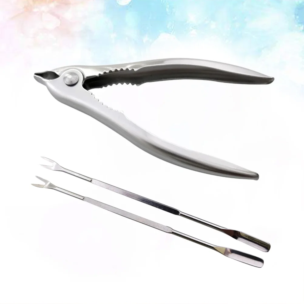 Crab Tools Picks Forks Set Leg Seafood Lobster Tool Crackerskit Utensils Spoon Needle Metal Shellers Claw Pliers Kitchen
Crab Tools Picks Forks Set Leg Seafood Lobster Tool Crackerskit Utensils Spoon Needle Metal Shellers Claw Pliers Kitchen