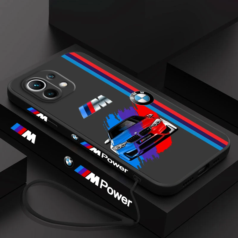 Luxury fashion sports car BMW For Xiaomi Mi 13 12S 12 12T 12X 11i 11T 11 10 10S Pro Lite Ultra Liquid Left Rope Phone Case
Luxury fashion sports car BMW For Xiaomi Mi 13 12S 12 12T 12X 11i 11T 11 10 10S Pro Lite Ultra Liquid Left Rope Phone Case