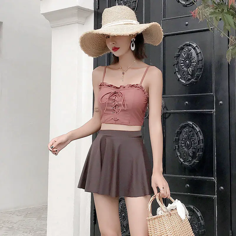 High Waist Women's Bikini Set Padded Ruffle Biquini Suit Two Pieces Swimwear Swimsuit High Quality Beach Suit 2023 Korean Q275
High Waist Women's Bikini Set Padded Ruffle Biquini Suit Two Pieces Swimwear Swimsuit High Quality Beach Suit 2023 Korean Q275