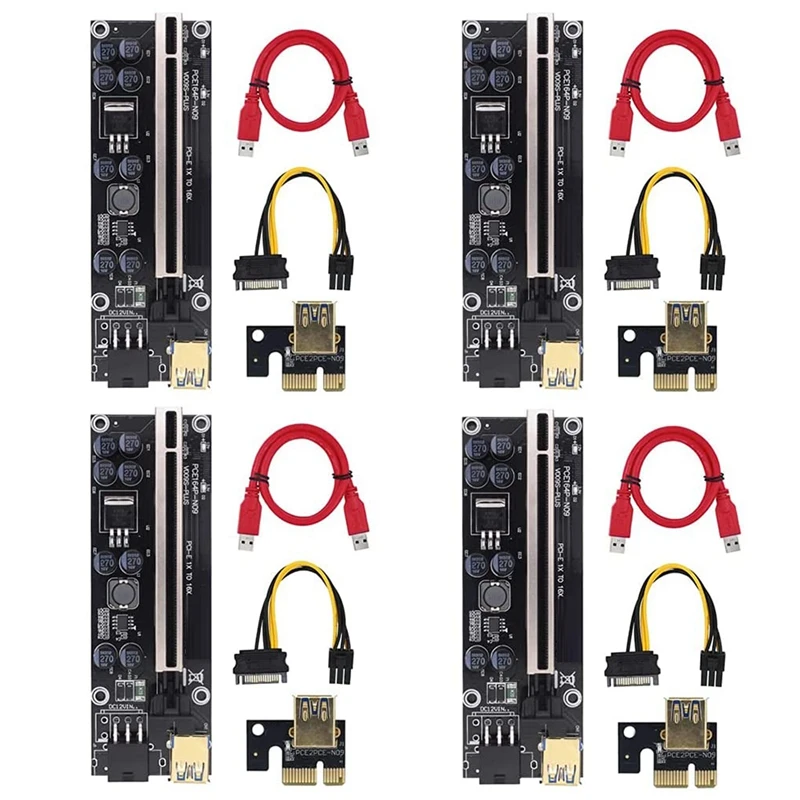 4 упаковки PCI-E Pcie Riser 009S PLUS адаптер Pcie 1X 4X 8X 16X удлинитель провода PCIE USB 3,0 карта SATA для майнера BTC
4 упаковки PCI-E Pcie Riser 009S PLUS адаптер Pcie 1X 4X 8X 16X удлинитель провода PCIE USB 3,0 карта SATA для майнера BTC