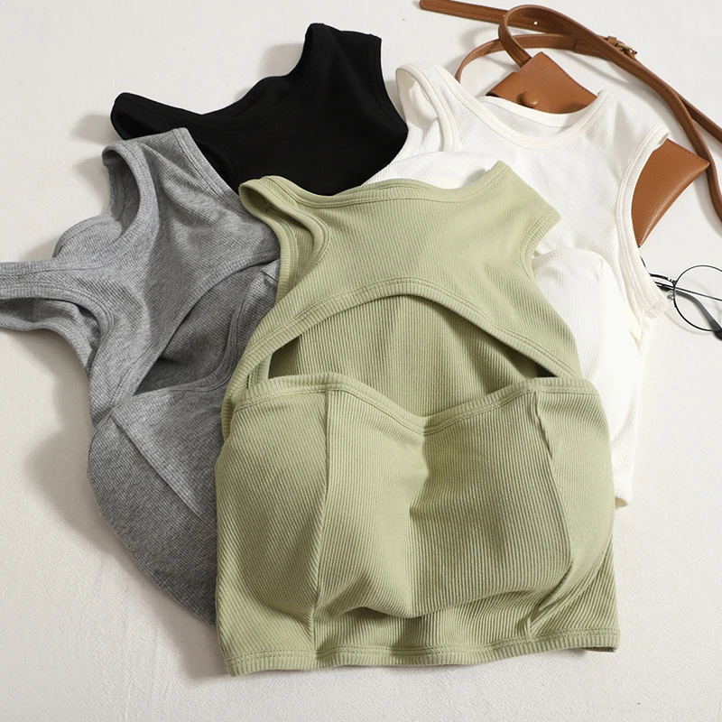 Hikigawa Chic Fashion Women Tops Solid Hollow Out Irregular Slim Fit Y2k Top With Pad Crop Sleeveless Tank Top Mujer Streetwear
Hikigawa Chic Fashion Women Tops Solid Hollow Out Irregular Slim Fit Y2k Top With Pad Crop Sleeveless Tank Top Mujer Streetwear