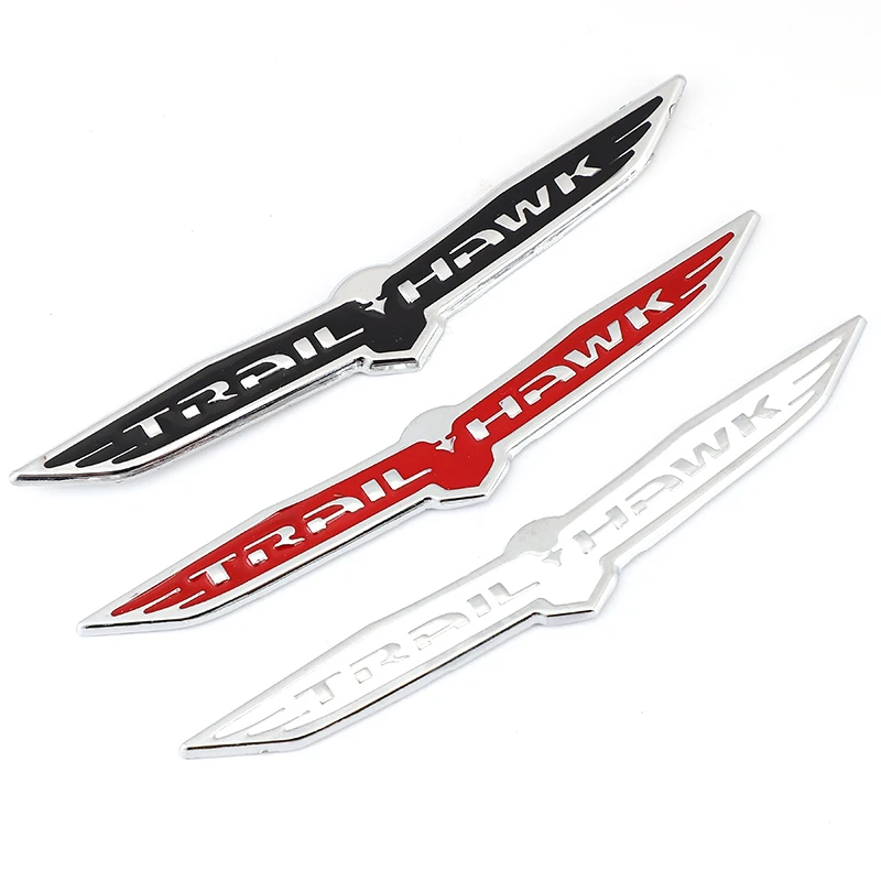 3D Metal Trail Hawk Emblem Logo Car Rear Badge Trunk Stickers for RAM 1500 2500 3500 Jeep Grand Cherokee Dodge Challenger Decals 
3D Metal Trail Hawk Emblem Logo Car Rear Badge Trunk Stickers for RAM 1500 2500 3500 Jeep Grand Cherokee Dodge Challenger Decals