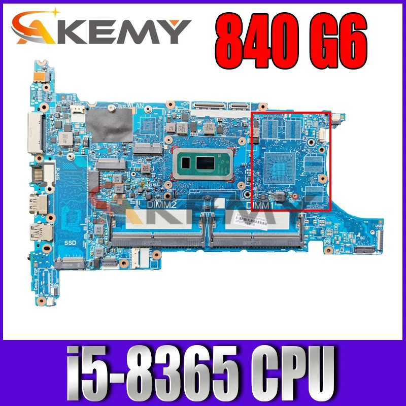 Материнская плата Akemy для ноутбука HP EliteBook 840 G6 с i5-8365u L62759-601 6050A3022501-MB-A01 DDR4 100%
Материнская плата Akemy для ноутбука HP EliteBook 840 G6 с i5-8365u L62759-601 6050A3022501-MB-A01 DDR4 100%
