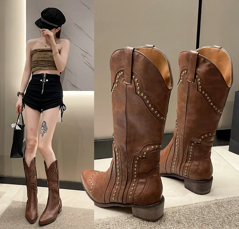 Women's Rubber Boots Female Shoes Clogs Platform Sexy Thigh High Heels High Sexy Luxury Designer Rivets Rain Ladies Over-the-Kn
Women's Rubber Boots Female Shoes Clogs Platform Sexy Thigh High Heels High Sexy Luxury Designer Rivets Rain Ladies Over-the-Kn