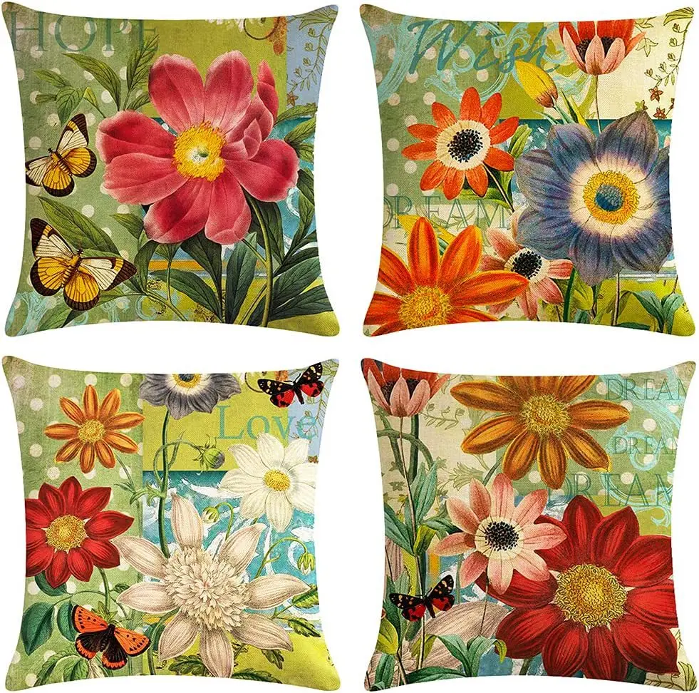 Summer Flower Pillow Cover Summer Red Floral Cotton Linen Pillows Case for Living Room Garden Chair Pillow Cover Sofa Home Decor
Summer Flower Pillow Cover Summer Red Floral Cotton Linen Pillows Case for Living Room Garden Chair Pillow Cover Sofa Home Decor