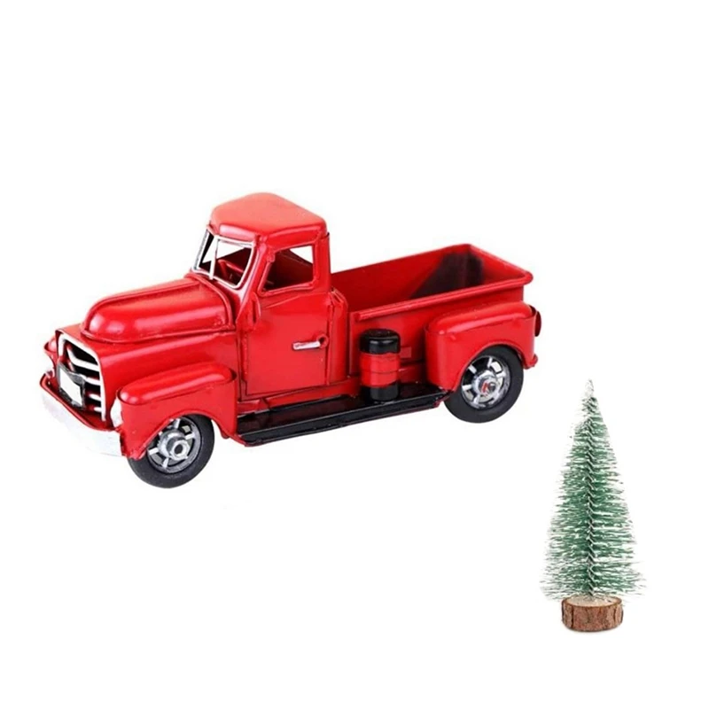1 PCS Christmas Metal Truck Ornament Christmas Gift Retro Red Truck Christmas Ornament Pickup Truck Red&Green
1 PCS Christmas Metal Truck Ornament Christmas Gift Retro Red Truck Christmas Ornament Pickup Truck Red&Green