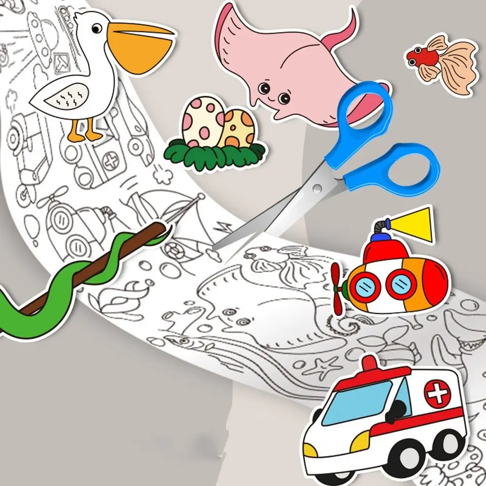 Princess Animals Painting Coloring Paper Roll Graffiti Scroll Paper-cut Color Filling Paper Children's Drawing Roll
Princess Animals Painting Coloring Paper Roll Graffiti Scroll Paper-cut Color Filling Paper Children's Drawing Roll