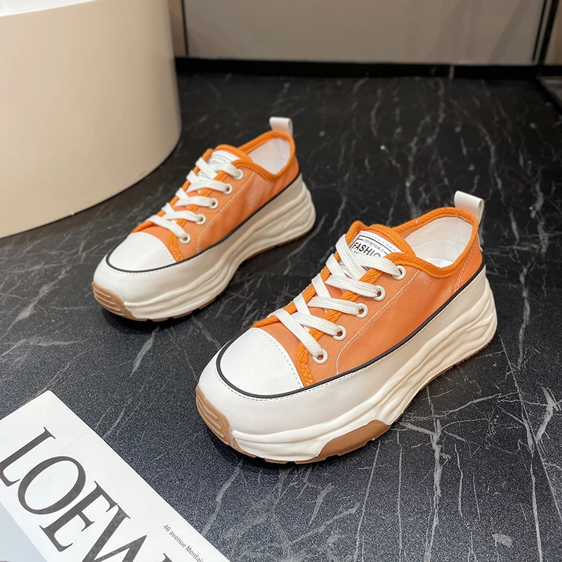 New Classic Solid Color Canvas Shoes Woman Fashion Shoes Women's Vulcanize Shoes Thick Bottom Platform Casual Shoes Sneakers
New Classic Solid Color Canvas Shoes Woman Fashion Shoes Women's Vulcanize Shoes Thick Bottom Platform Casual Shoes Sneakers