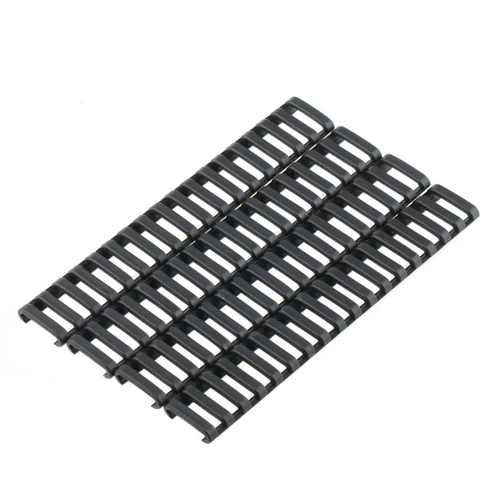 4 Pieces Rubber Rail Covers Plastic Fish Bone Ladder Shape For Rifle Handguard Weaver Picatinny 7" Quadrail Protection Cover.
4 Pieces Rubber Rail Covers Plastic Fish Bone Ladder Shape For Rifle Handguard Weaver Picatinny 7" Quadrail Protection Cover.