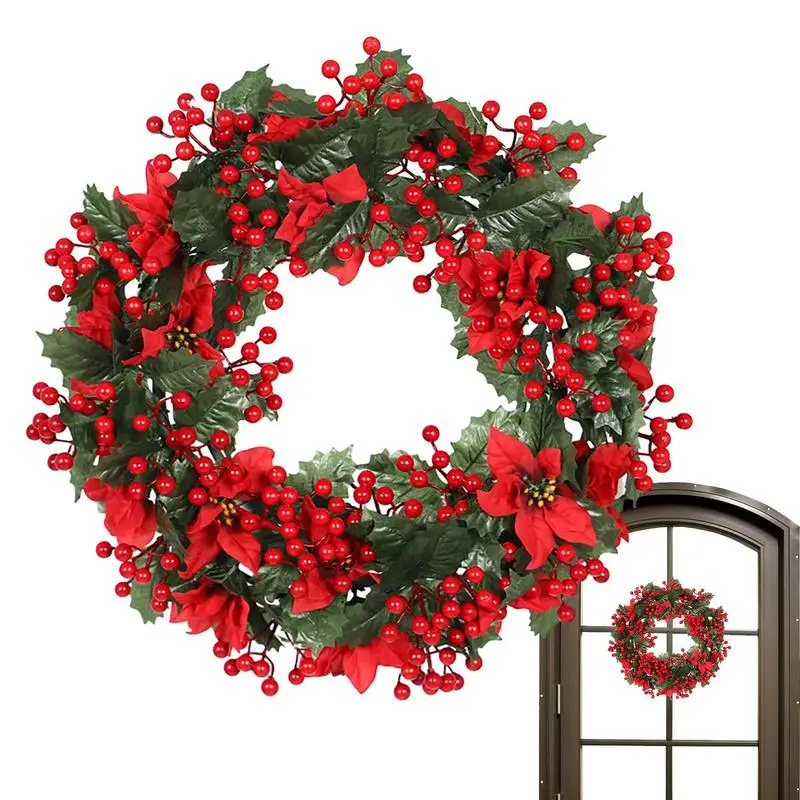 Red Berry Wreaths For Front Door Christmas Wreath Artificial Pinecone Window Wall Door Red Berries Rattan Home Party Decoration
Red Berry Wreaths For Front Door Christmas Wreath Artificial Pinecone Window Wall Door Red Berries Rattan Home Party Decoration