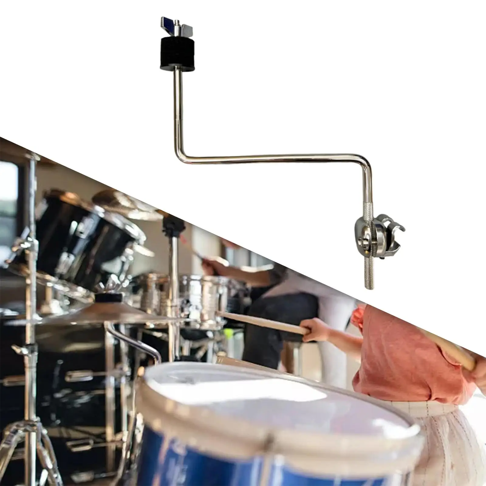 Cymbal Mount Strong Easy to Install Accessories Removable Sturdy Z Shaped Cymbal Expand Arm Drum Clamp Holder Cymbal Arm Clamp
Cymbal Mount Strong Easy to Install Accessories Removable Sturdy Z Shaped Cymbal Expand Arm Drum Clamp Holder Cymbal Arm Clamp