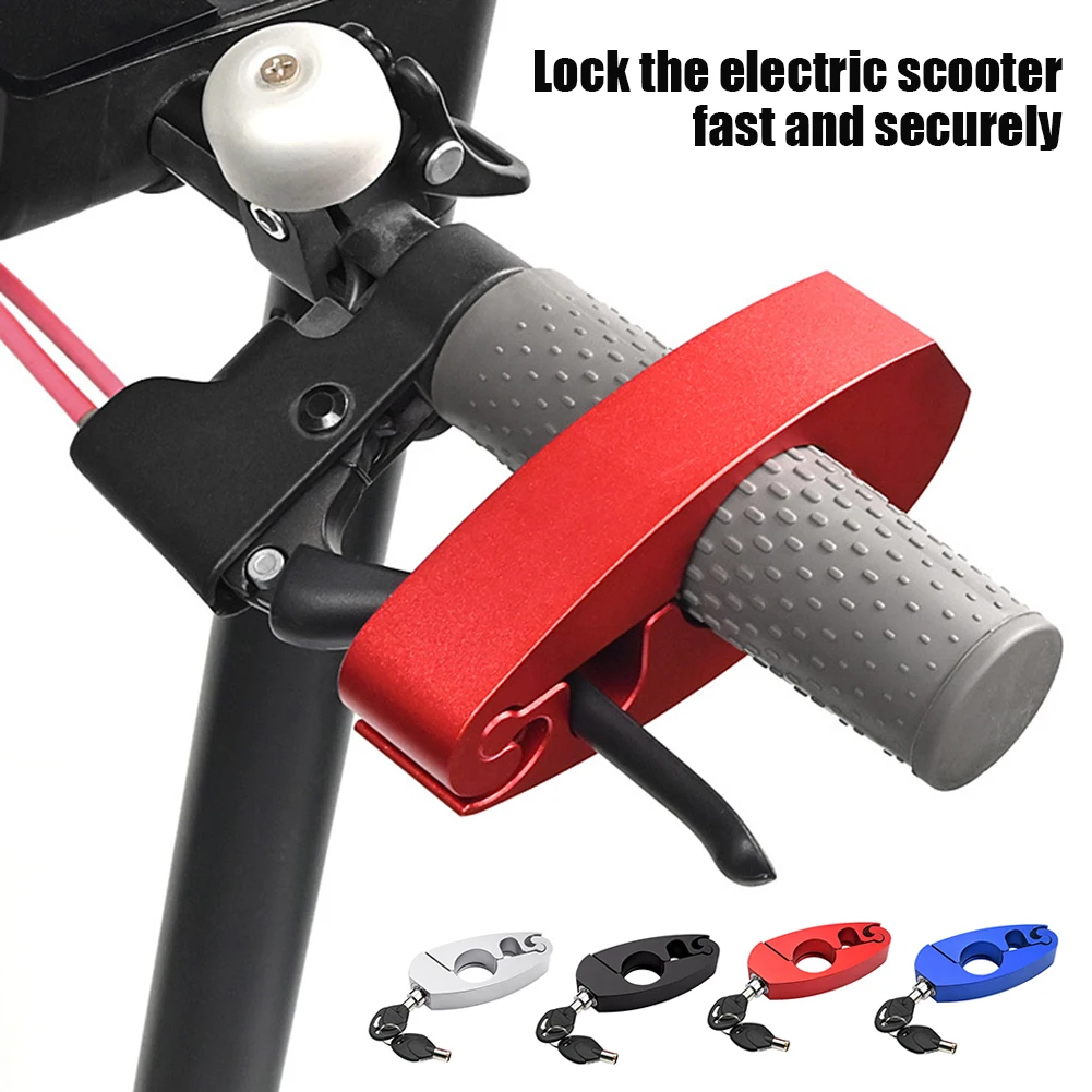 Lock Motorcycle / electric car / scooter / bicycle universal handle anti-theft lock handlebar aluminum alloy horn lock 2 Keys
Lock Motorcycle / electric car / scooter / bicycle universal handle anti-theft lock handlebar aluminum alloy horn lock 2 Keys