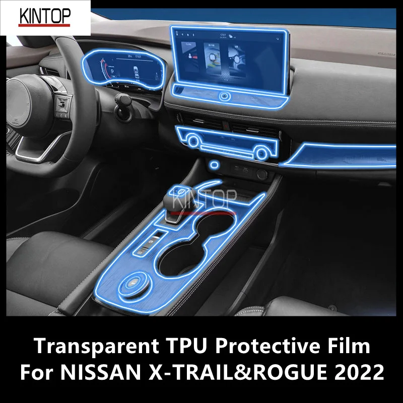 For NISSAN X-TRAIL&ROGUE 2022 Car Interior Center Console Transparent TPU Protective Film Anti-scratch Repair Film Accessories
For NISSAN X-TRAIL&ROGUE 2022 Car Interior Center Console Transparent TPU Protective Film Anti-scratch Repair Film Accessories