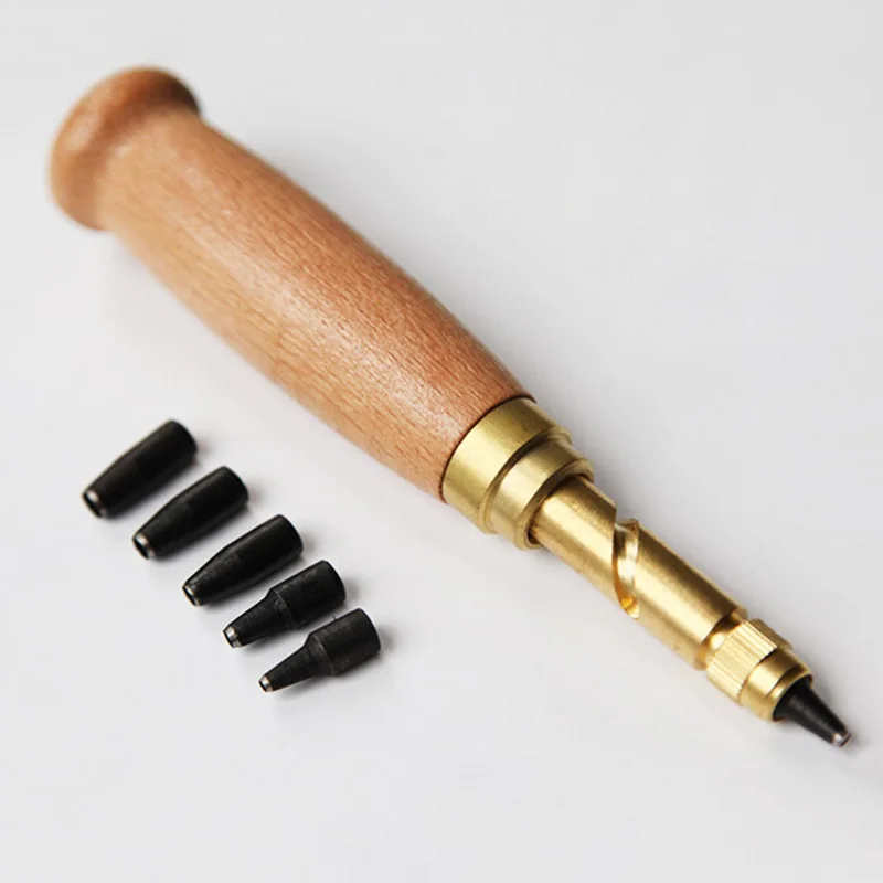 6pcs/set Automatic Belts Punch Replaceable Long Mute Rotary Punching Punchers Leathercraft Craft Tools
6pcs/set Automatic Belts Punch Replaceable Long Mute Rotary Punching Punchers Leathercraft Craft Tools