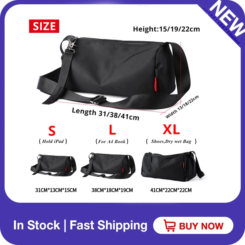 Men's Fitness Bag with Shoe Compartment Multifunctional Outdoor Sports Dry and Wet Separation Travel Hiking Messenger Bag
Men's Fitness Bag with Shoe Compartment Multifunctional Outdoor Sports Dry and Wet Separation Travel Hiking Messenger Bag