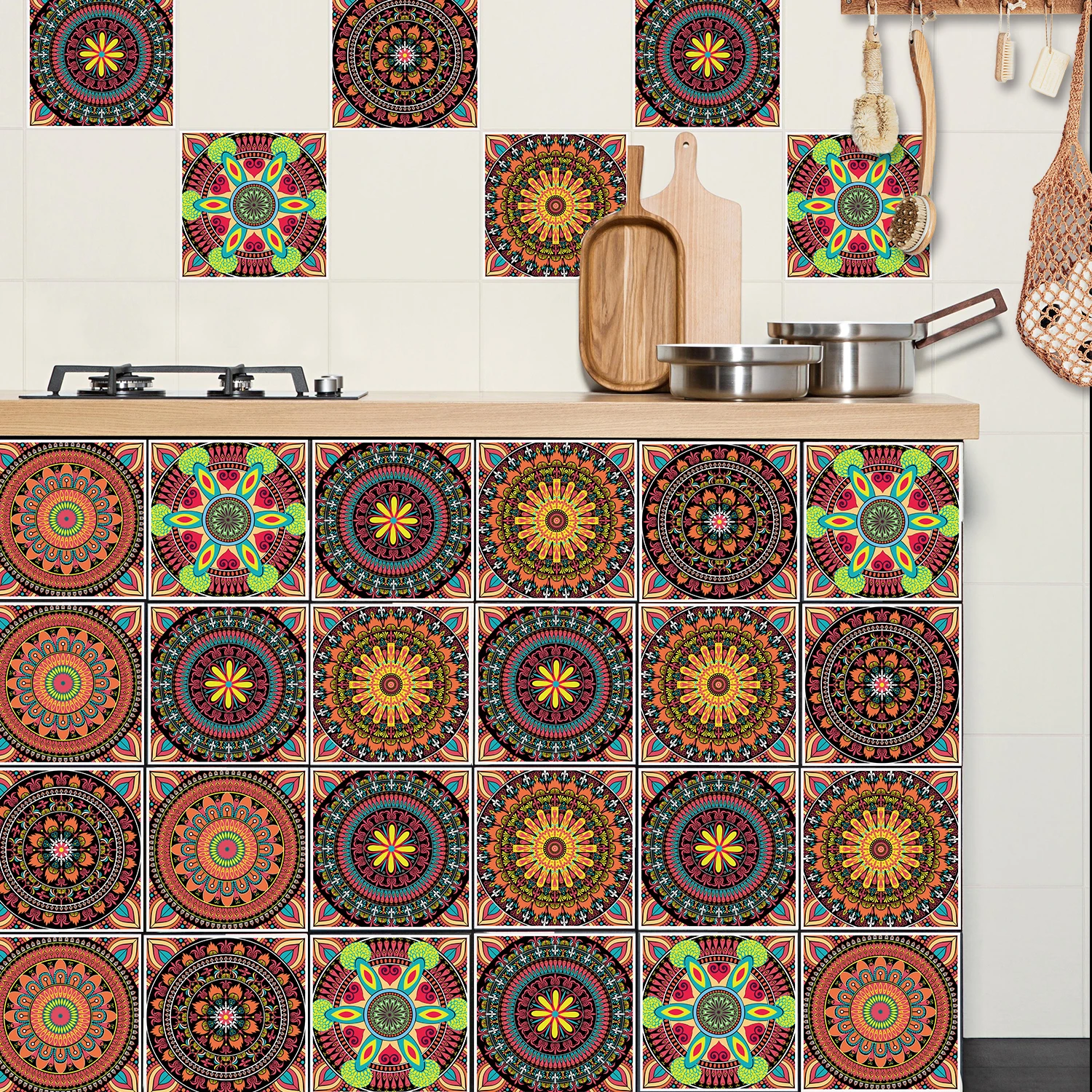 10 PCS Mandala Tile Sticker Kitchen Bathroom Living Room Backsplash DIY Decals Waterproof Self Adhesive Home Decor Wall Stickers
10 PCS Mandala Tile Sticker Kitchen Bathroom Living Room Backsplash DIY Decals Waterproof Self Adhesive Home Decor Wall Stickers