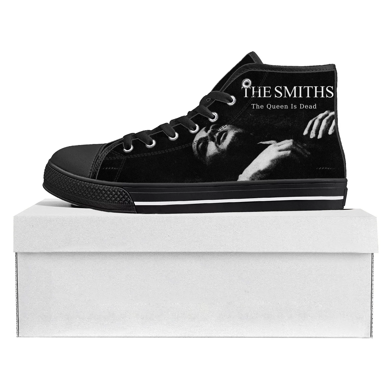 The Smiths Rock Band High Top High Quality Sneakers Mens Womens Teenager Canvas Sneaker Casual Couple Shoes Custom Shoe Black
The Smiths Rock Band High Top High Quality Sneakers Mens Womens Teenager Canvas Sneaker Casual Couple Shoes Custom Shoe Black
