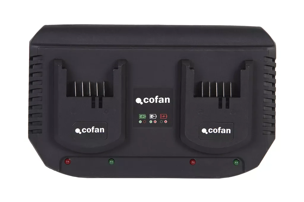 I 2x3,5A - 18V fast charge I dual battery charger 
I 2x3,5A - 18V fast charge I dual battery charger