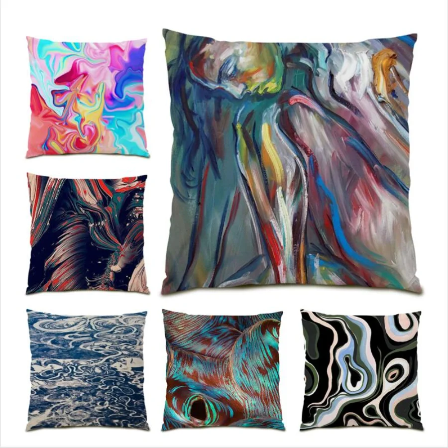 Luxury Throw Pillow Covers Color Geometry Cushion Cover 45x45 Geometric Decoration Home Line Living Room Decoration Simple E0407
Luxury Throw Pillow Covers Color Geometry Cushion Cover 45x45 Geometric Decoration Home Line Living Room Decoration Simple E0407
