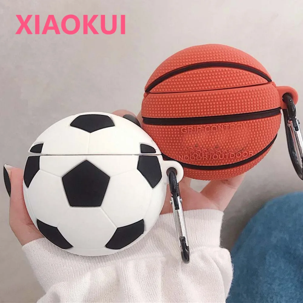 3D Cute Sprot Cartoon Football Cases For Apple Airpods 1 2 3 Pro Cover Wireless earphone Carabiner Soft Silicone Case
3D Cute Sprot Cartoon Football Cases For Apple Airpods 1 2 3 Pro Cover Wireless earphone Carabiner Soft Silicone Case