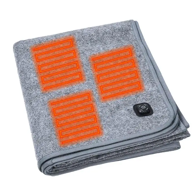 Electric Blanket Comfortable Electric Throw Blanket With 3 Temperature Settings USB Power Fast Heating Blankets For Home Office
Electric Blanket Comfortable Electric Throw Blanket With 3 Temperature Settings USB Power Fast Heating Blankets For Home Office
