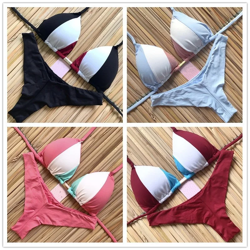 2022 Sexy Women Bikini Swimsuit Swimwear Female Bandeau Thong Brazilian Bikini Set Bathing Suit Bather trajes de baño mujer
2022 Sexy Women Bikini Swimsuit Swimwear Female Bandeau Thong Brazilian Bikini Set Bathing Suit Bather trajes de baño mujer