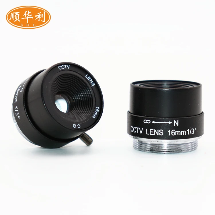 

HD 3 million pixel industrial camera lens fixed aperture 16MM fixed focus lens camera lens 1/3