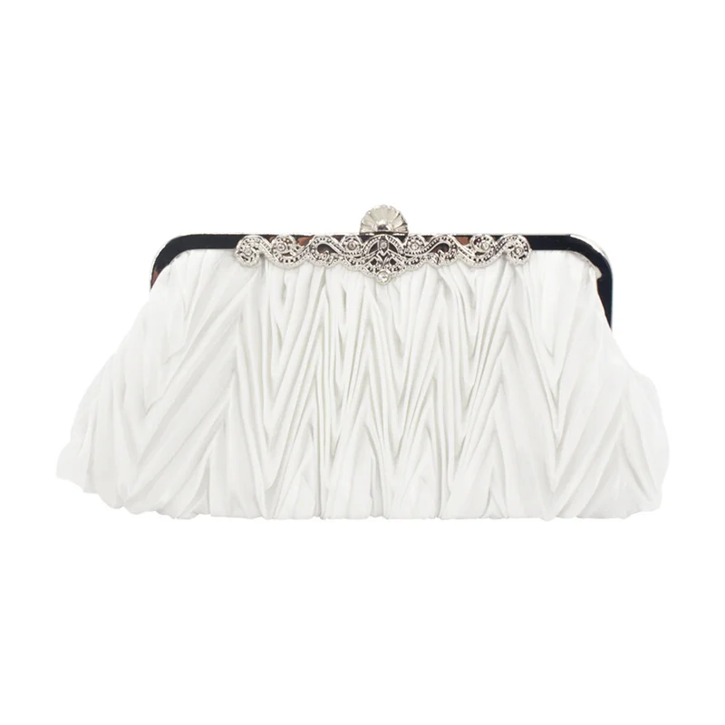 TRAVEASY Autumn New Silk Clutch Bag Bridal Bridesmaid Cross Bag Ladies Versatile Bag Shoulder Bag with Detachable Shoulder Strap
TRAVEASY Autumn New Silk Clutch Bag Bridal Bridesmaid Cross Bag Ladies Versatile Bag Shoulder Bag with Detachable Shoulder Strap