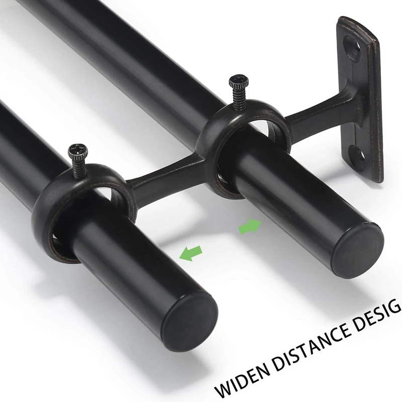 Curtain Rod Bracket, 3Pcs Double Curtain Rod Holder, Double Rod Brackets Hooks For Living Room Bedroom Curtain Rods CNIM Hot
Curtain Rod Bracket, 3Pcs Double Curtain Rod Holder, Double Rod Brackets Hooks For Living Room Bedroom Curtain Rods CNIM Hot