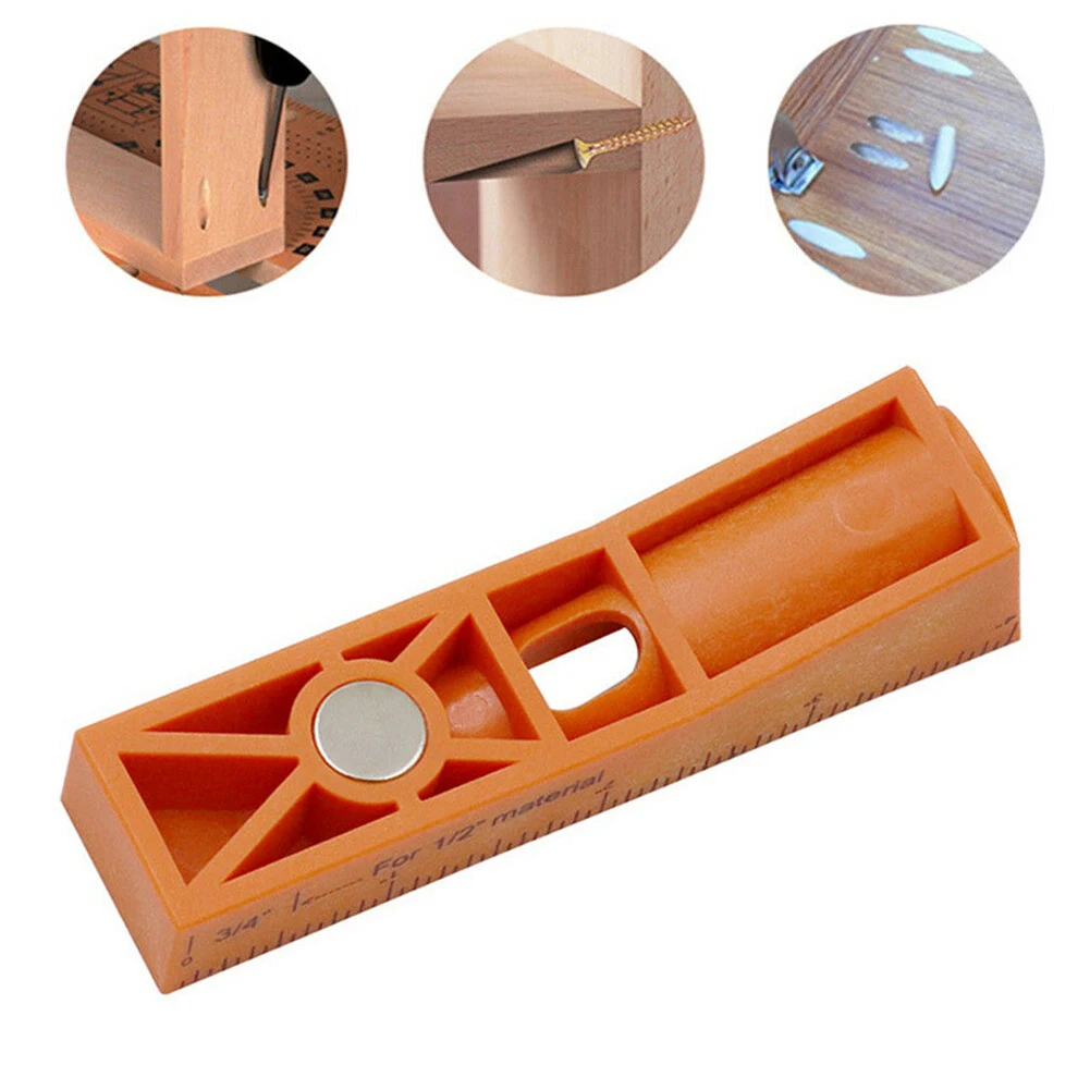Woodworking Hole Punch Positioner 105*16*27mm Nylon Locator Pocket Hole Clamp Angle Drill Guide Hole Punch Positioner Wood Tool
Woodworking Hole Punch Positioner 105*16*27mm Nylon Locator Pocket Hole Clamp Angle Drill Guide Hole Punch Positioner Wood Tool
