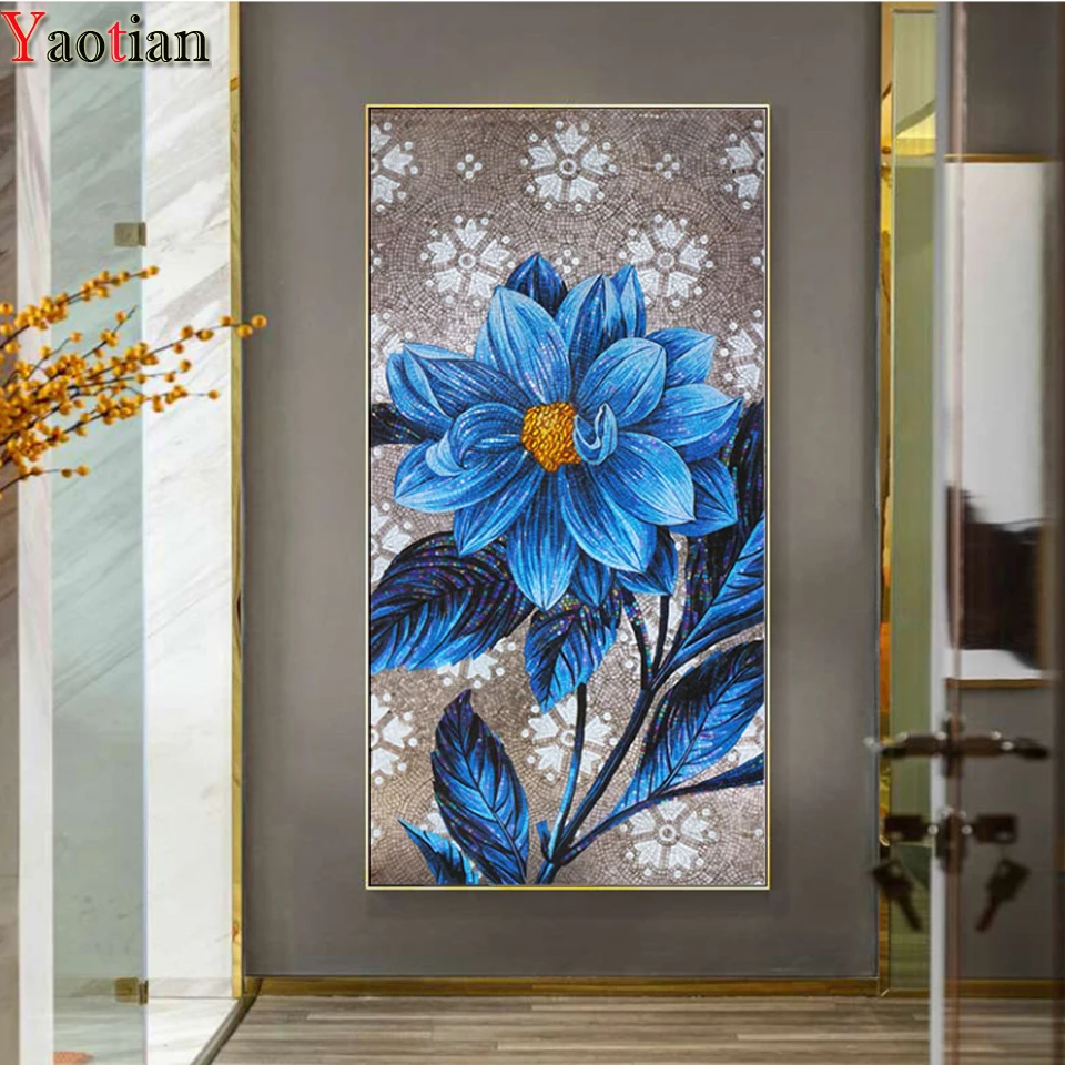 5D Diy Diamond Painting Blue Peony Flower Full Diamond Embroidery Puzzle Picture Crafts Mosaic Cross Stitch Kits Home Decor Gift
5D Diy Diamond Painting Blue Peony Flower Full Diamond Embroidery Puzzle Picture Crafts Mosaic Cross Stitch Kits Home Decor Gift