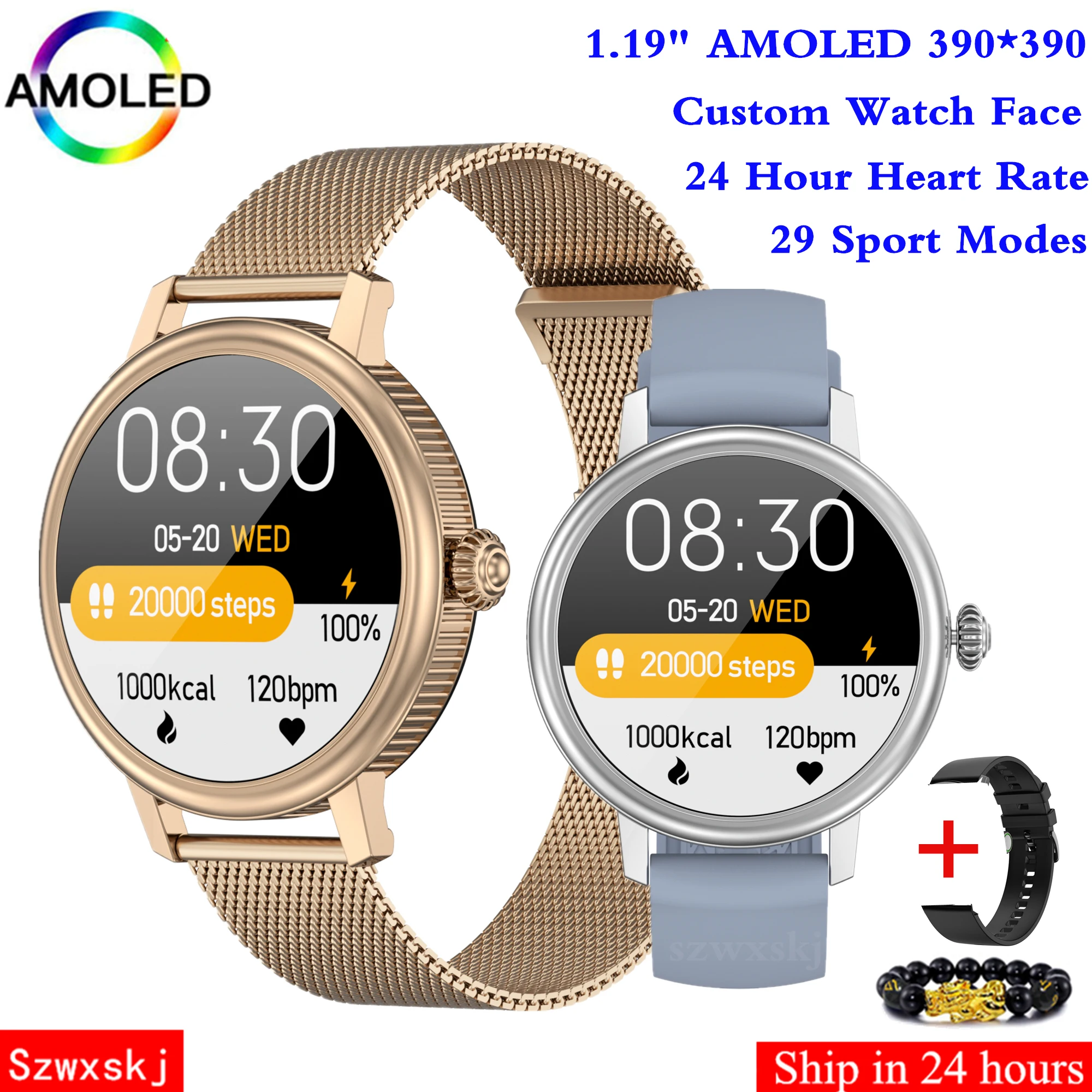 Смарт-часы CF90 женские, 1,19 дюйма, AMOLED, HD-экран 390*390, 29 спортивных режимов, пульсометр, водонепроницаемые мужские Смарт-часы с индивидуальным ци...
Смарт-часы CF90 женские, 1,19 дюйма, AMOLED, HD-экран 390*390, 29 спортивных режимов, пульсометр, водонепроницаемые мужские Смарт-часы с индивидуальным ци...
