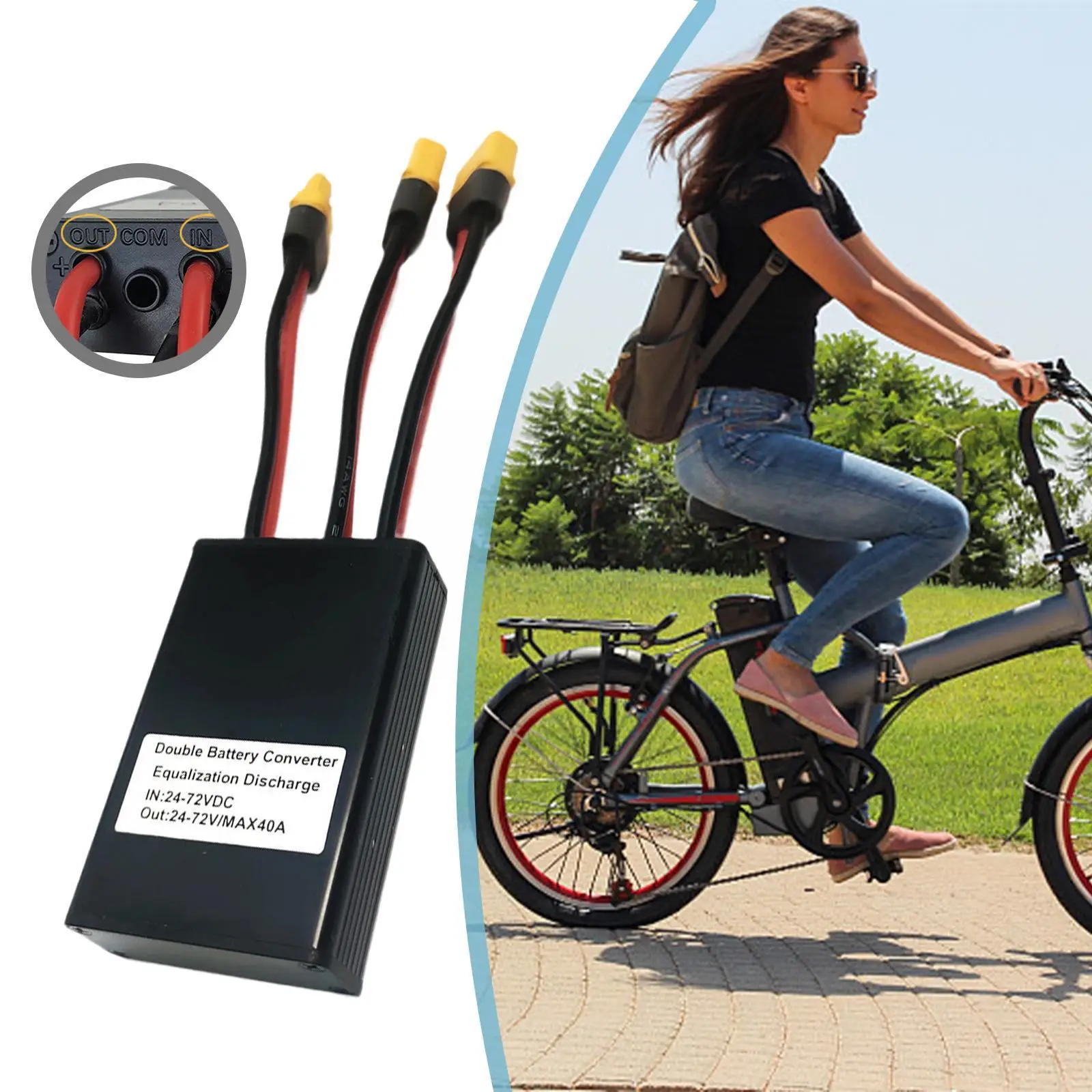 Адаптер для подключения двух батарей Ebike, модуль переключателя, параллельный аккумулятор 20-72 в с увеличением емкости, черный, до I1y3
Адаптер для подключения двух батарей Ebike, модуль переключателя, параллельный аккумулятор 20-72 в с увеличением емкости, черный, до I1y3