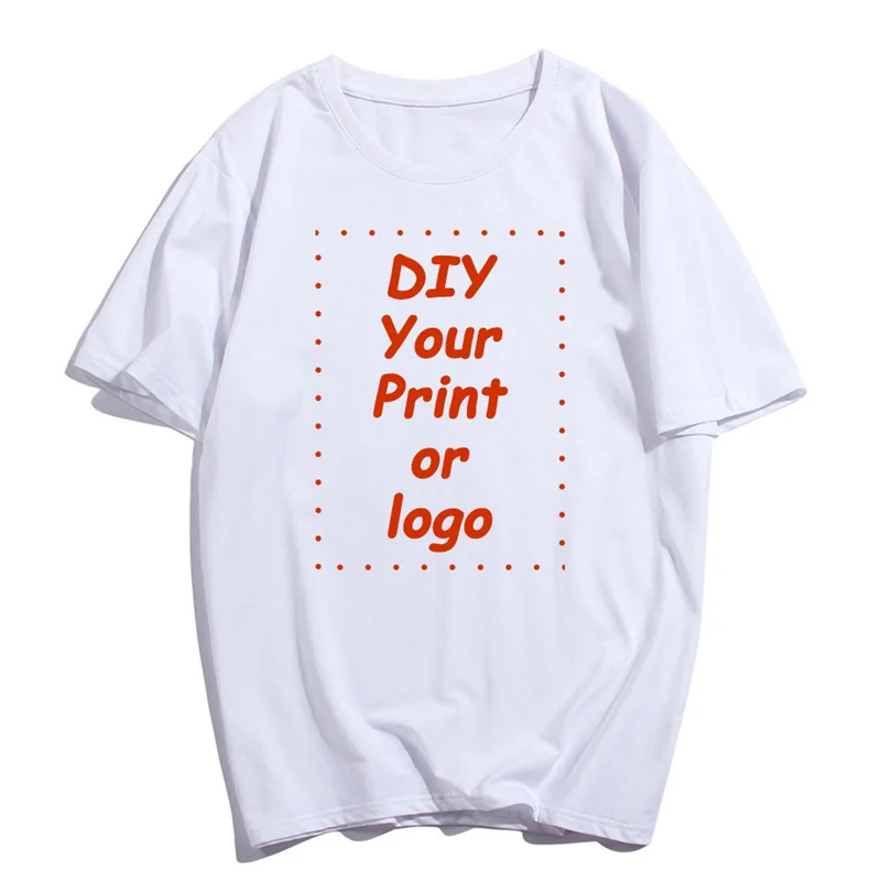 Customized Print Tee shirt femme Your Design Logo Picture DIY Custom Women T Shirt Summer gift for Girl Birthday Tshirt
Customized Print Tee shirt femme Your Design Logo Picture DIY Custom Women T Shirt Summer gift for Girl Birthday Tshirt