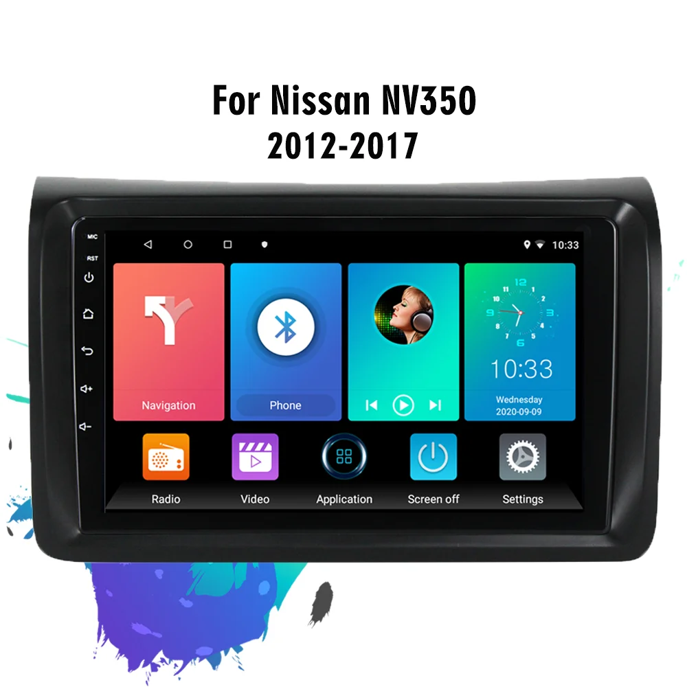 For Nissan NV350 2012-2017 9" Car Android 4G Carplay 2 din Radio Multimedia Player Car stereo android Navigation GPS Head Unit
For Nissan NV350 2012-2017 9" Car Android 4G Carplay 2 din Radio Multimedia Player Car stereo android Navigation GPS Head Unit