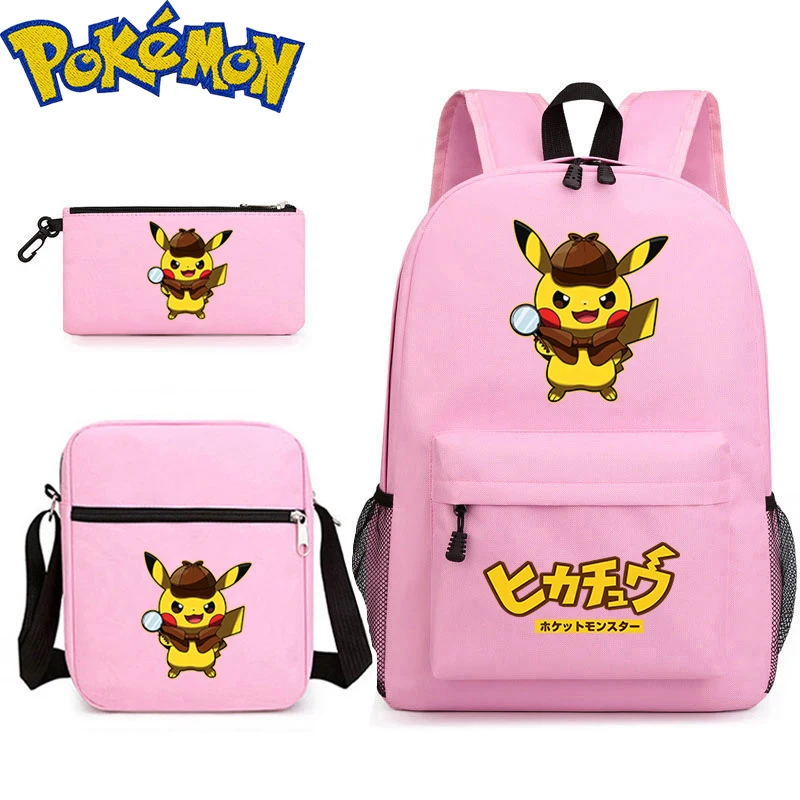 Anime Bag Quality Oxford cloth Waterproof Backpack Fashion cute Pikachu Cartoon Anime Figures Kids Bags Big Capacity School Bags 
Anime Bag Quality Oxford cloth Waterproof Backpack Fashion cute Pikachu Cartoon Anime Figures Kids Bags Big Capacity School Bags