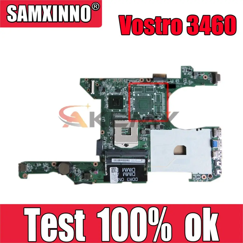 Оригинальная материнская плата для ноутбука DELL Vostro 3460, V3460, I5420, SLJ8C, материнская плата CN-0C0NHY 0C0NHY, DA0V08MB6D1
Оригинальная материнская плата для ноутбука DELL Vostro 3460, V3460, I5420, SLJ8C, материнская плата CN-0C0NHY 0C0NHY, DA0V08MB6D1