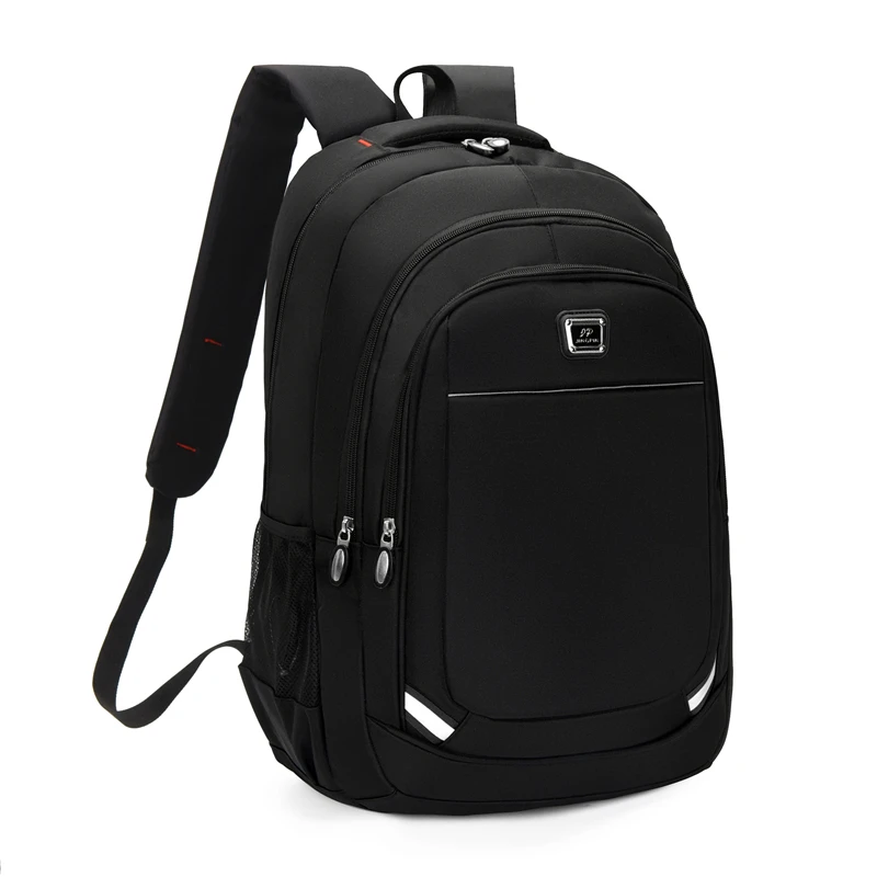 New Men's Black Backpack High Quality Oxford Cloth Fabric Student School Bag Large Capacity Travel Backpack Hot Sale
New Men's Black Backpack High Quality Oxford Cloth Fabric Student School Bag Large Capacity Travel Backpack Hot Sale