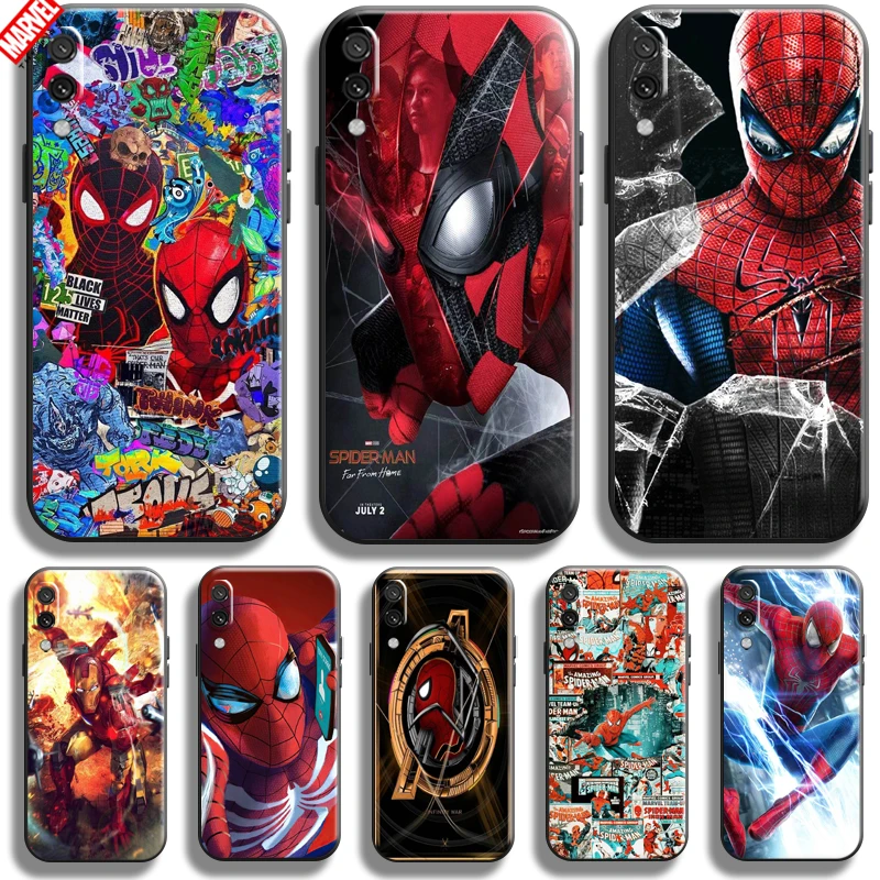Spiderman Marvel Avengers For Xiaomi Redmi 7 7A Phone Case Soft Silicon Coque Cover Black Funda Captain America Comics
Spiderman Marvel Avengers For Xiaomi Redmi 7 7A Phone Case Soft Silicon Coque Cover Black Funda Captain America Comics