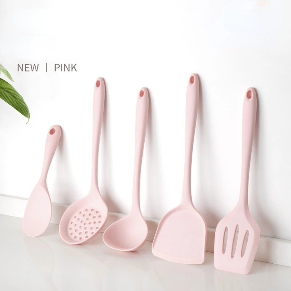Silicone Kitchenware Cooking Utensils Set Non-stick Spatula Heat-Resistant Silicone Utensils for Pastry Baking Kitchen Cooking
Silicone Kitchenware Cooking Utensils Set Non-stick Spatula Heat-Resistant Silicone Utensils for Pastry Baking Kitchen Cooking