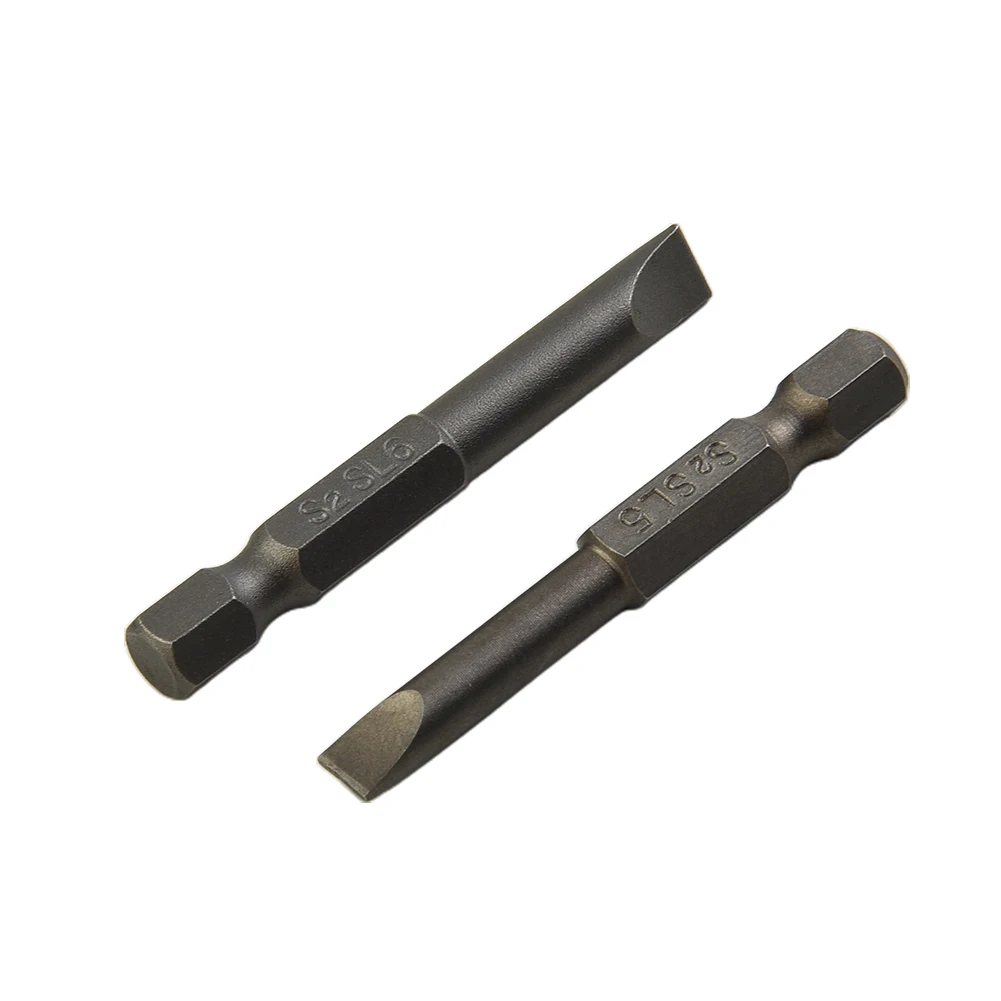 6-piece Flat-blade Electric Screwdriver Bit 50mm Length, 6.35mm / 1/4 In Hexagon, Nib Size 2mm/2.5mm/3mm/4mm/5mm/6mm
6-piece Flat-blade Electric Screwdriver Bit 50mm Length, 6.35mm / 1/4 In Hexagon, Nib Size 2mm/2.5mm/3mm/4mm/5mm/6mm