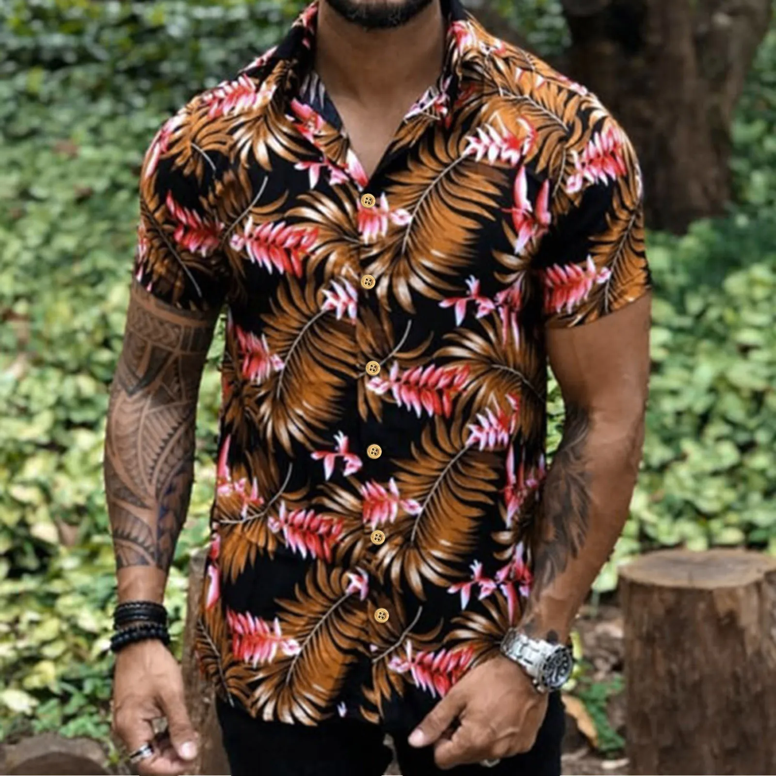 Apparel T Shirt Mens Fashion And Leisure 3D Digital Printing Buckle Lapel Short Sleeve Shirt Top Apparel T Shirt Blue Tee Shirt
Apparel T Shirt Mens Fashion And Leisure 3D Digital Printing Buckle Lapel Short Sleeve Shirt Top Apparel T Shirt Blue Tee Shirt