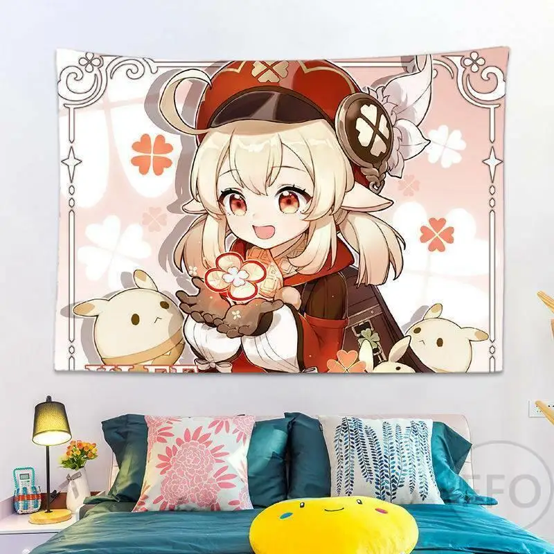 Kawaii Room Decor Tapestry Genshin Impact Wall Hanging Tapestry Cartoons Anime Tapestry Aesthetic Art Poster Bedroom Decoration
Kawaii Room Decor Tapestry Genshin Impact Wall Hanging Tapestry Cartoons Anime Tapestry Aesthetic Art Poster Bedroom Decoration
