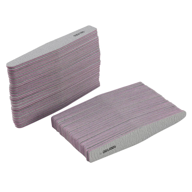 50Pcs Professional Nail Files Double Side Of The Nail File Buffer 100/180 Nail Art Sanding Files Nail Art Tool
50Pcs Professional Nail Files Double Side Of The Nail File Buffer 100/180 Nail Art Sanding Files Nail Art Tool