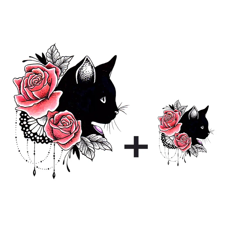 Flower Black Cat Series Patch Patches for Clothing DIY T-shirt Heat Transfer Stickers Cat Patch Parches Termoadhesivos Para Ropa
Flower Black Cat Series Patch Patches for Clothing DIY T-shirt Heat Transfer Stickers Cat Patch Parches Termoadhesivos Para Ropa