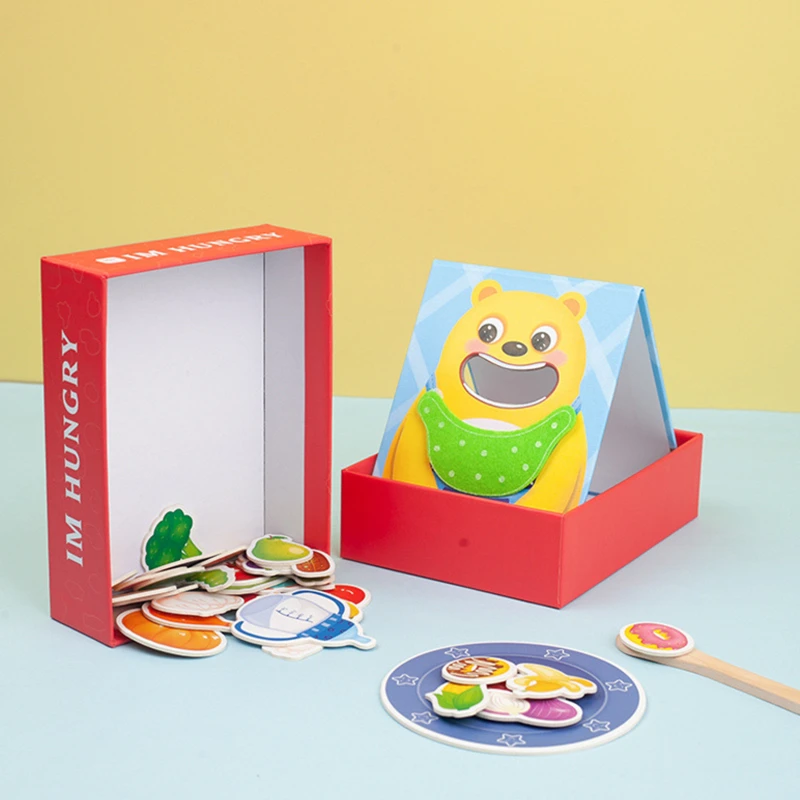 Portable Bear Feeding Game Toy Smooth Surface No Burr Pretend Play Spoons Training Toys Hand-Eye Training Parent-Chil
Portable Bear Feeding Game Toy Smooth Surface No Burr Pretend Play Spoons Training Toys Hand-Eye Training Parent-Chil