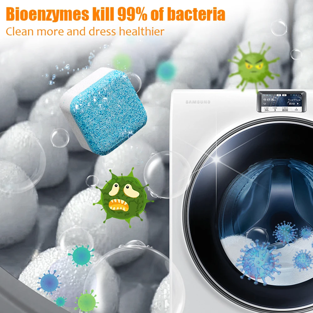 1/4pcs Tab Washing Machine Cleaner Washing Machine Powerful Decontamination Cleaner Washer Cleaning Laundry Soap Washer Clean
1/4pcs Tab Washing Machine Cleaner Washing Machine Powerful Decontamination Cleaner Washer Cleaning Laundry Soap Washer Clean