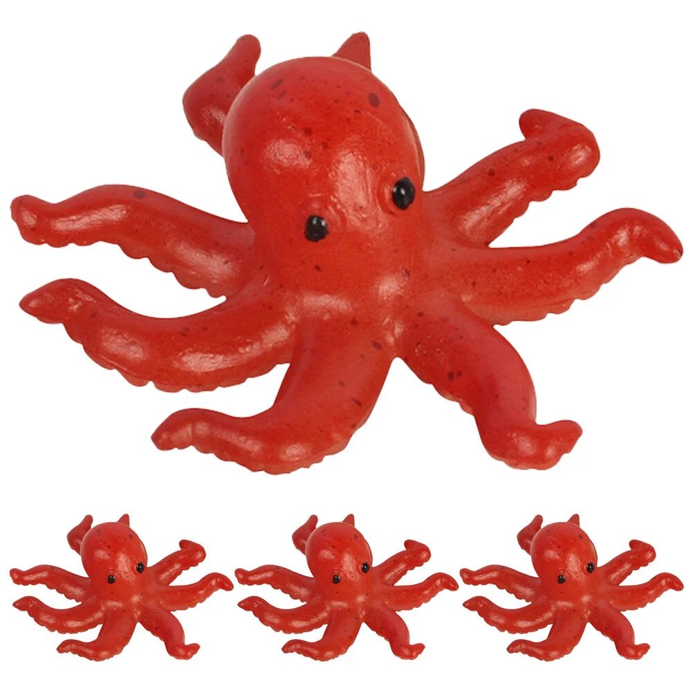 4 Pcs Desktop Decor Props Lifelike Octopus Model Funny Plaything Decorative Figurines Lovely Pvc Fake Toy Pupils
4 Pcs Desktop Decor Props Lifelike Octopus Model Funny Plaything Decorative Figurines Lovely Pvc Fake Toy Pupils