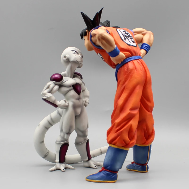 23cm Dragon Ball Fc Goku Frieza Eye To Eye Stare At Each Other Akimbo Model Anime Figures Ornament Peripheral Toys Holiday Gifts
23cm Dragon Ball Fc Goku Frieza Eye To Eye Stare At Each Other Akimbo Model Anime Figures Ornament Peripheral Toys Holiday Gifts