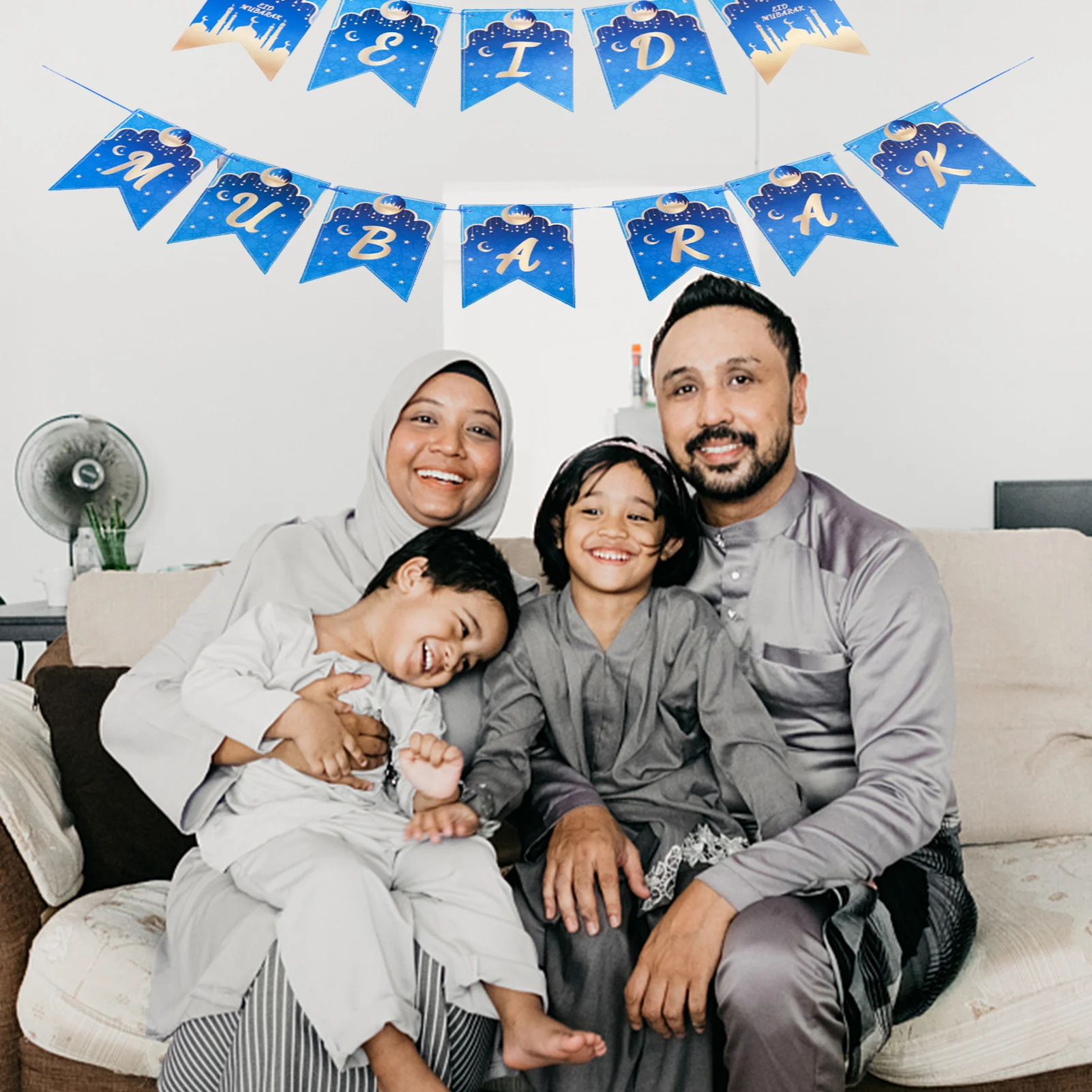 Фотообои для HomeStar Moon Letter Eid Mubarak, баннер в форме рыбьего хвоста, бумажный баннер, исламский мусульманский праздник Eid Mubarak 
Фотообои для HomeStar Moon Letter Eid Mubarak, баннер в форме рыбьего хвоста, бумажный баннер, исламский мусульманский праздник Eid Mubarak